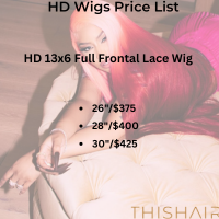 HD 200% Density 13x6 Lace Wigs